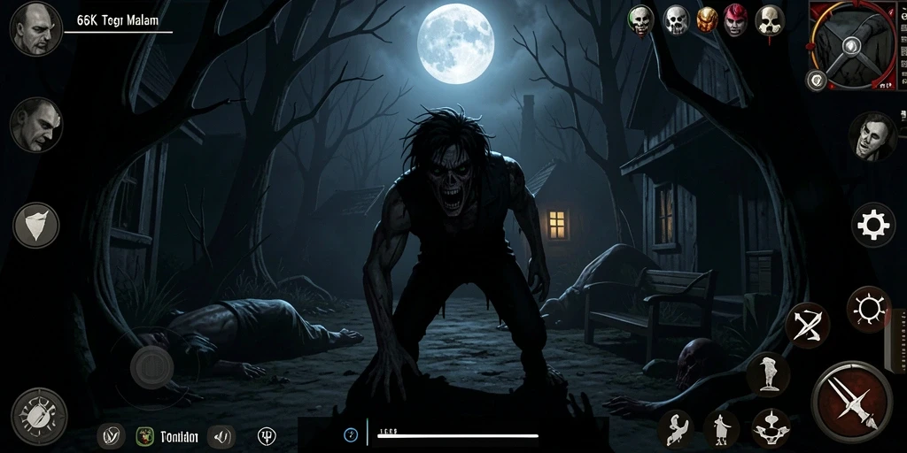 Gameplay menakutkan dalam 66K yang membuat jantung berdebar.