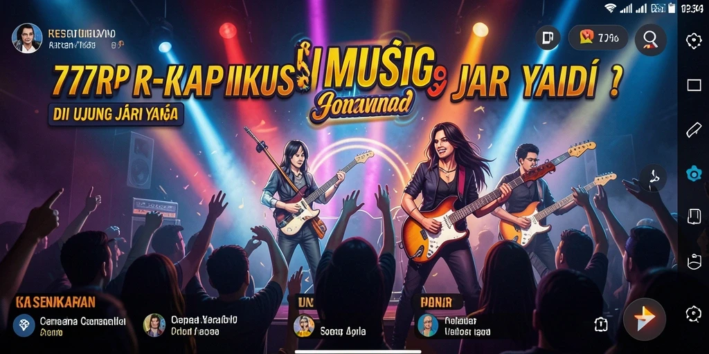 Tampilan gameplay yang menarik dan interaktif dari 77RP.