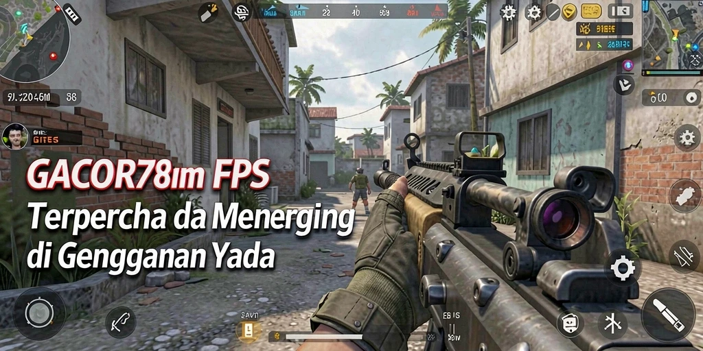 Screenshot menampilkan aksi intens dalam gameplay GACOR78.