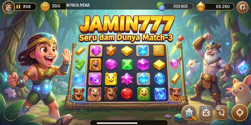 Tampilan menarik dari gameplay JAMIN777 yang menantang.