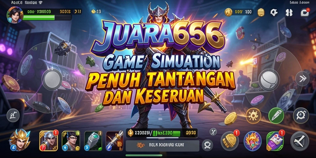 Tampilan gameplay JUARA666 yang menarik dan imersif.