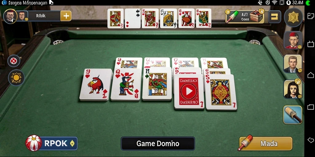 Tampilan gameplay seru dan interaktif di RPOK.