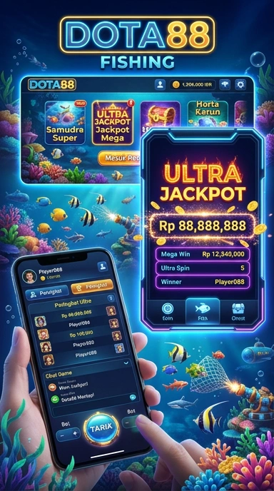 Tampilan antarmuka aplikasi dota88 yang user-friendly.